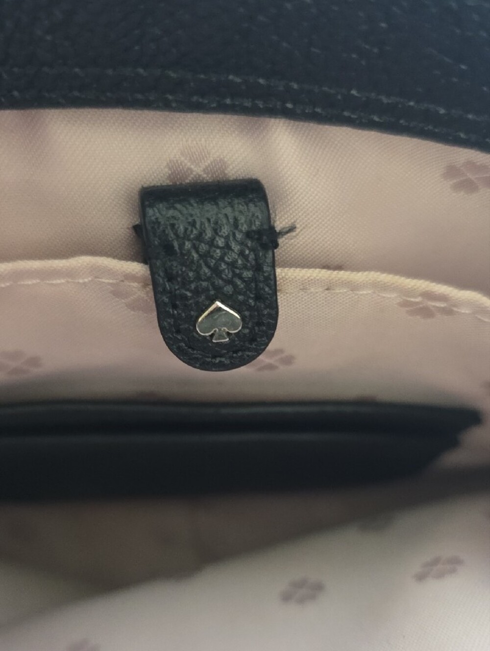 kate spade Black Pebbled 100% Cow Leather Crossbody with Gold Hardware - Picture 11 of 13